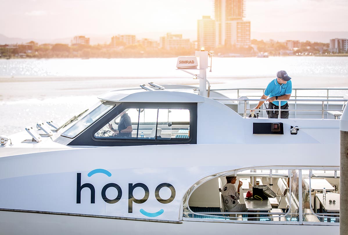 For the romantics: Dating with Hopo Gold Coast Ferry
