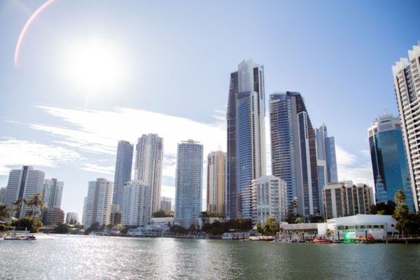 Surfers Paradise city skyline