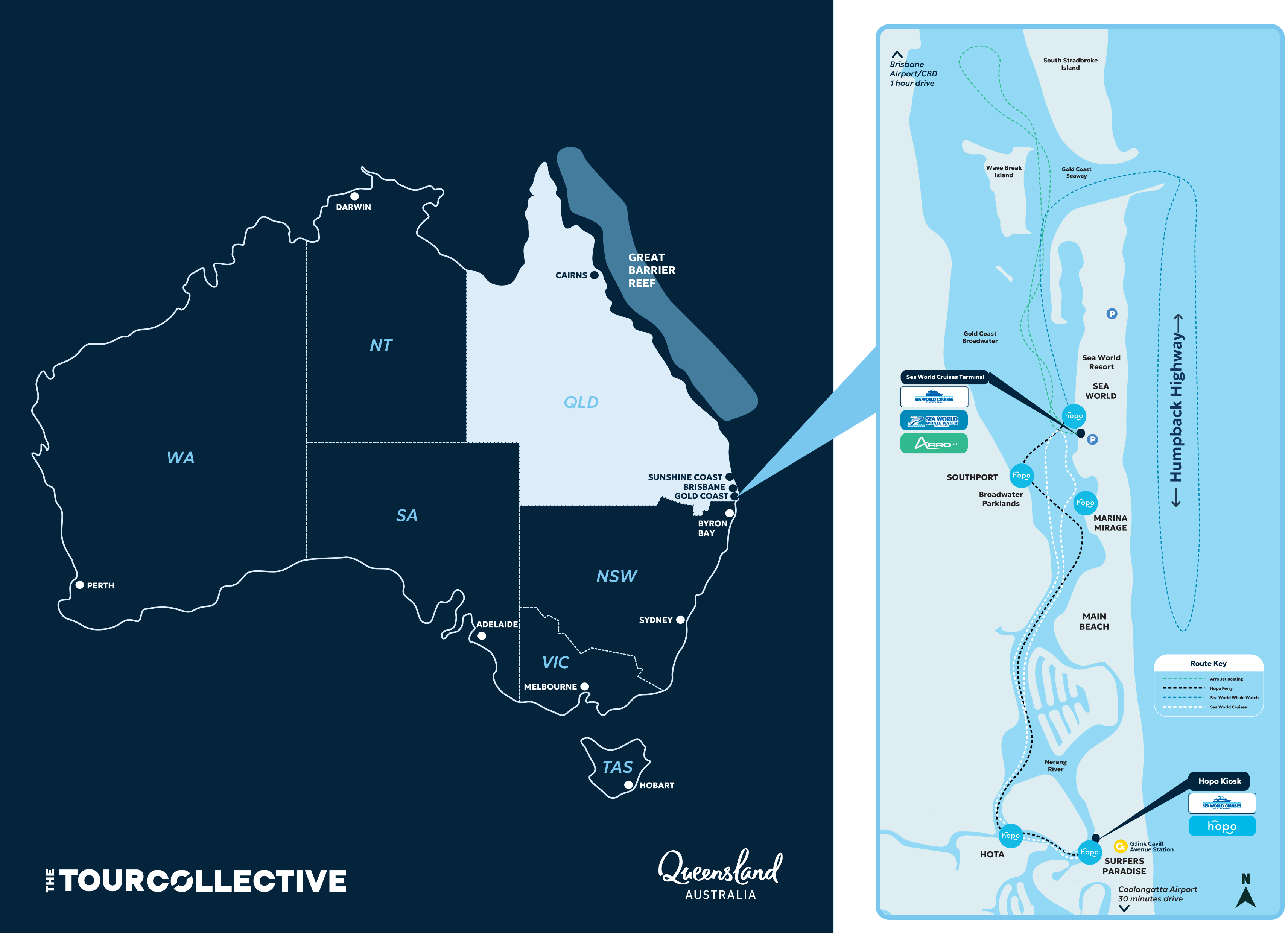 Gold Coast 8 TTC AustraliaQLD Map WithInset
